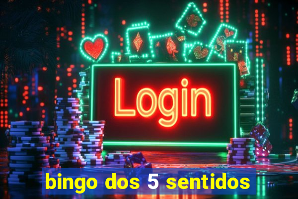 bingo dos 5 sentidos